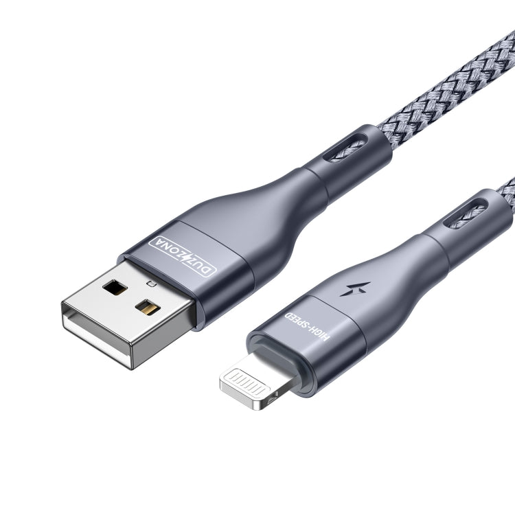 DUZZONA A7 2.4A USB to 8 Pin Charging Data Cable, 1m, 2m
